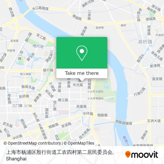 上海市杨浦区殷行街道工农四村第二居民委员会 map