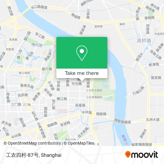 工农四村-87号 map