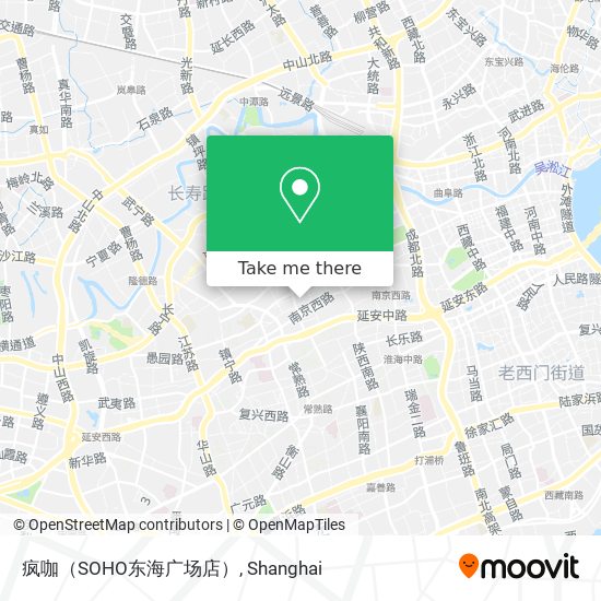 疯咖（SOHO东海广场店） map
