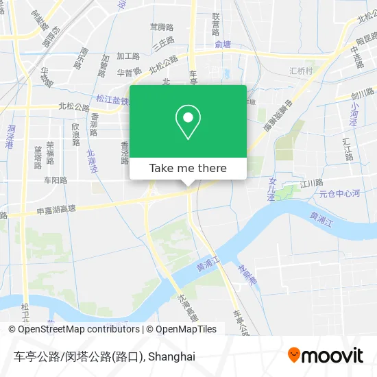 车亭公路/闵塔公路(路口) map