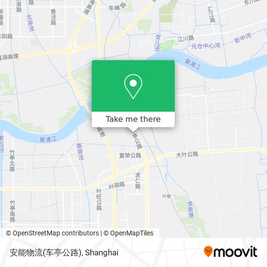 安能物流(车亭公路) map