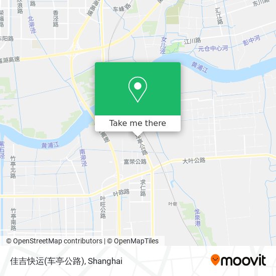 佳吉快运(车亭公路) map