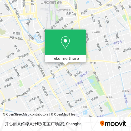 开心丽果鲜榨果汁吧(汇宝广场店) map