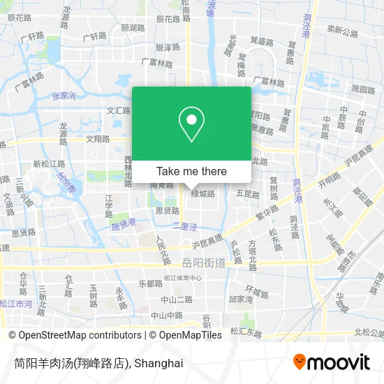 简阳羊肉汤(翔峰路店) map