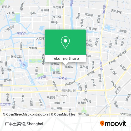 广丰土菜馆 map