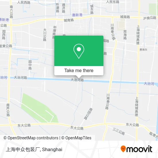 上海申众包装厂 map