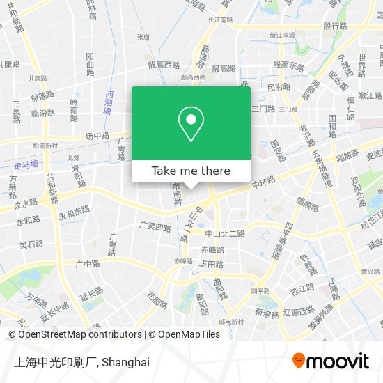 上海申光印刷厂 map