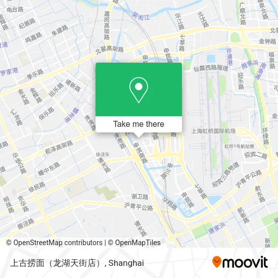 上古捞面（龙湖天街店） map