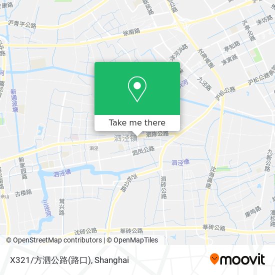 X321/方泗公路(路口) map