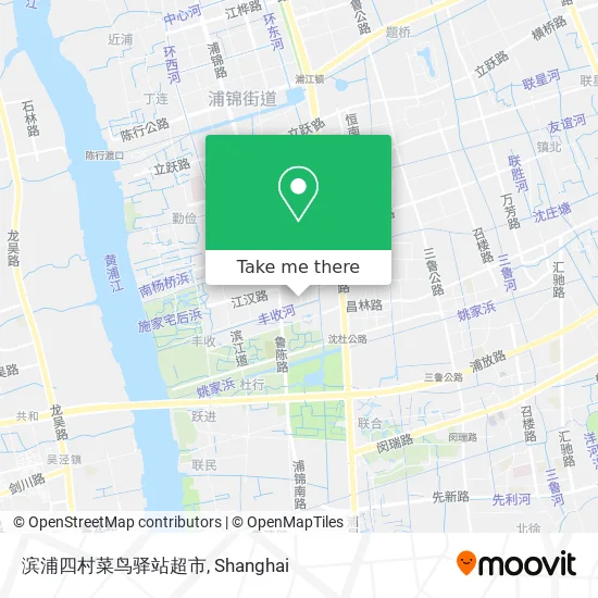 滨浦四村菜鸟驿站超市 map