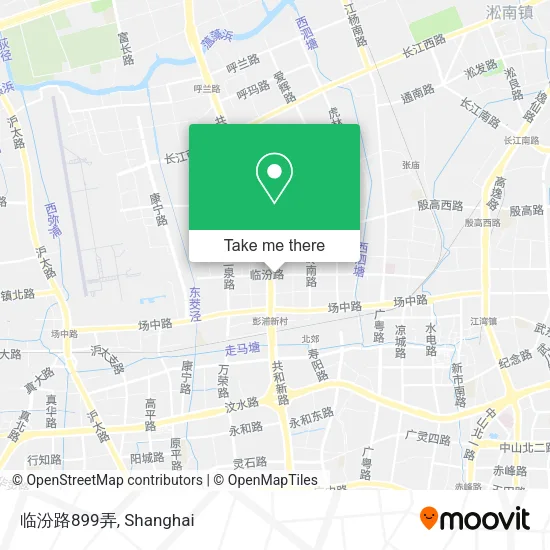 临汾路899弄 map