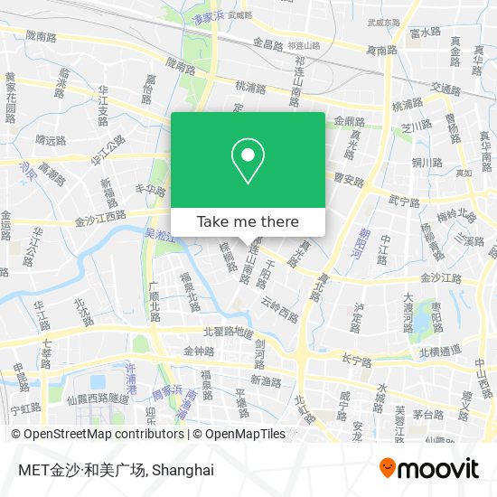 MET金沙·和美广场 map