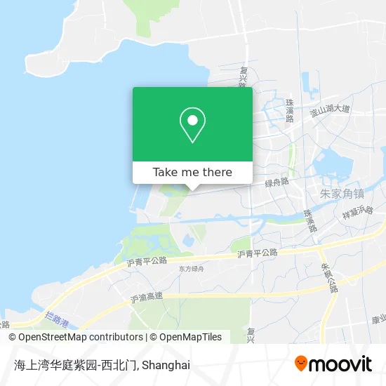 海上湾华庭紫园-西北门 map