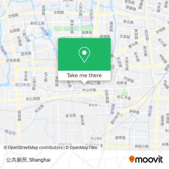 公共厕所 map