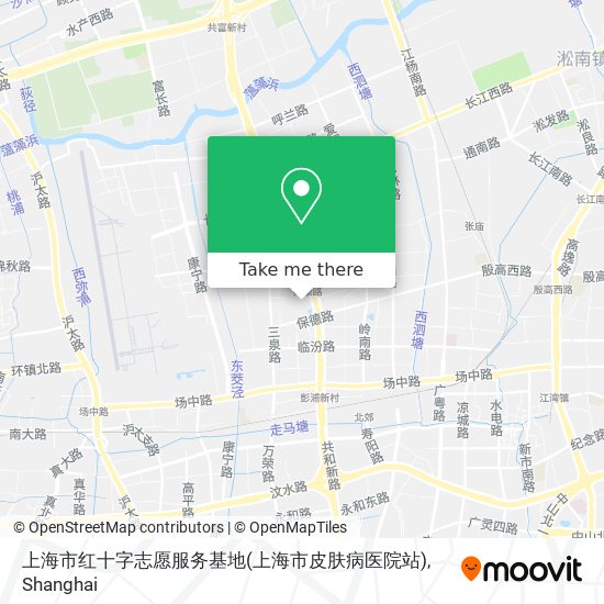 上海市红十字志愿服务基地(上海市皮肤病医院站) map