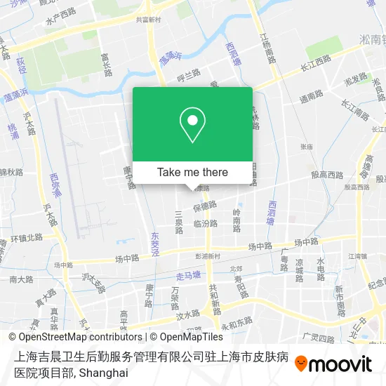 上海吉晨卫生后勤服务管理有限公司驻上海市皮肤病医院项目部 map