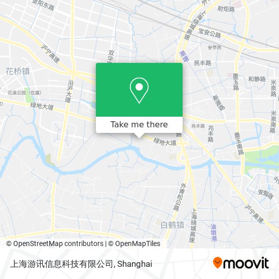 上海游讯信息科技有限公司 map
