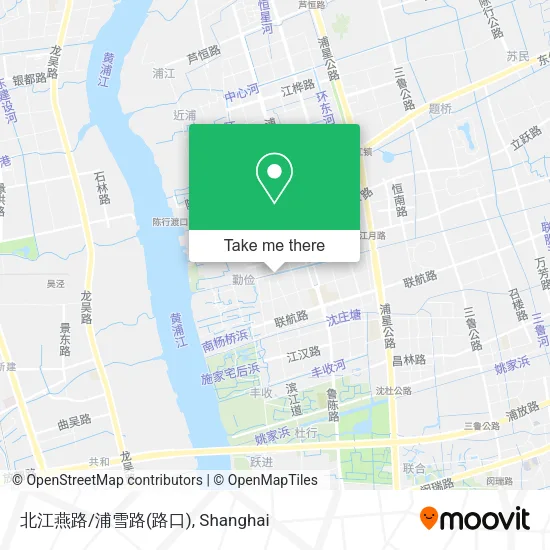 北江燕路/浦雪路(路口) map