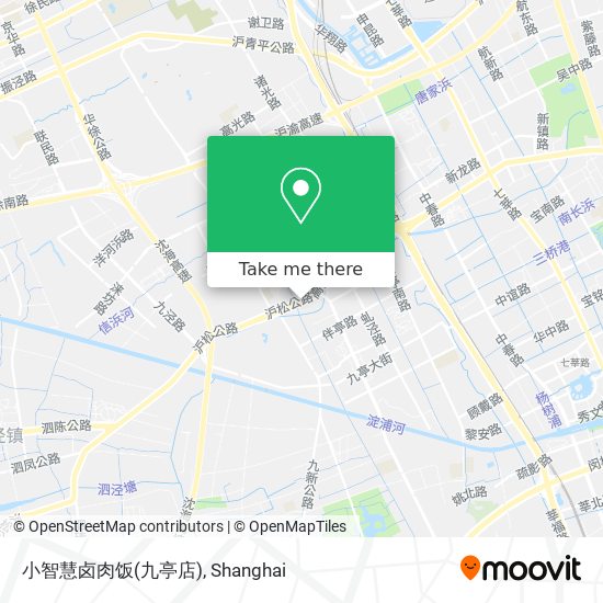 小智慧卤肉饭(九亭店) map
