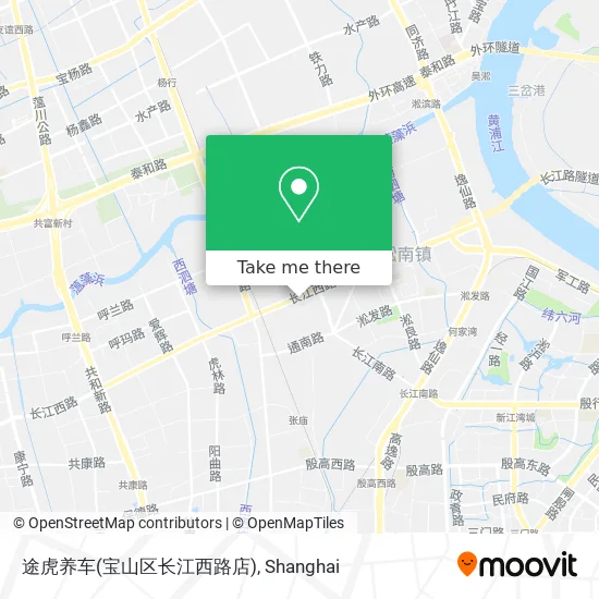 途虎养车(宝山区长江西路店) map