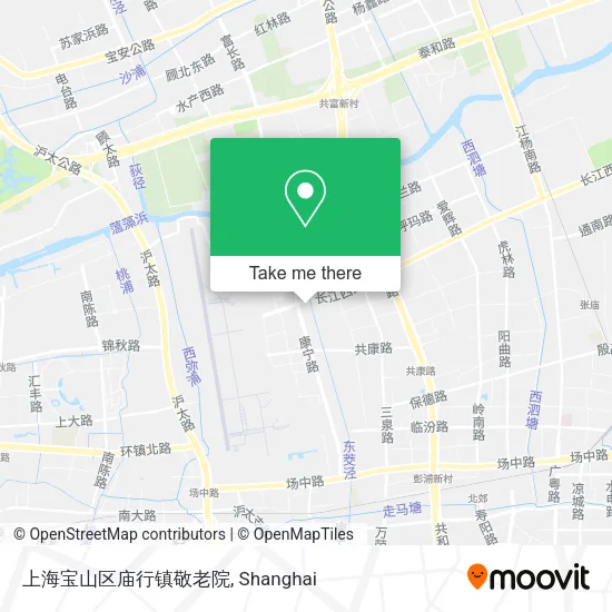 上海宝山区庙行镇敬老院 map