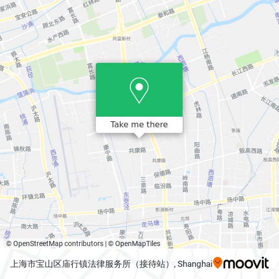 上海市宝山区庙行镇法律服务所（接待站） map