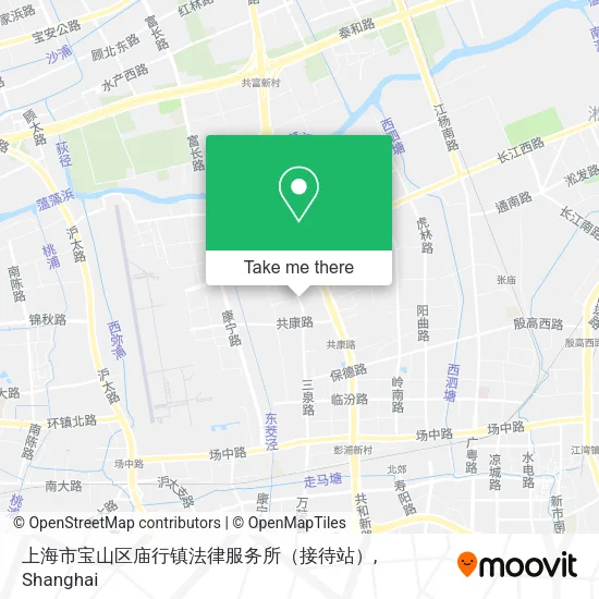 上海市宝山区庙行镇法律服务所（接待站） map