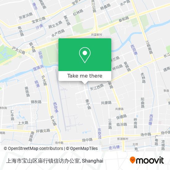 上海市宝山区庙行镇信访办公室 map