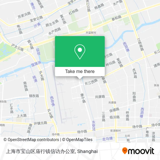 上海市宝山区庙行镇信访办公室 map
