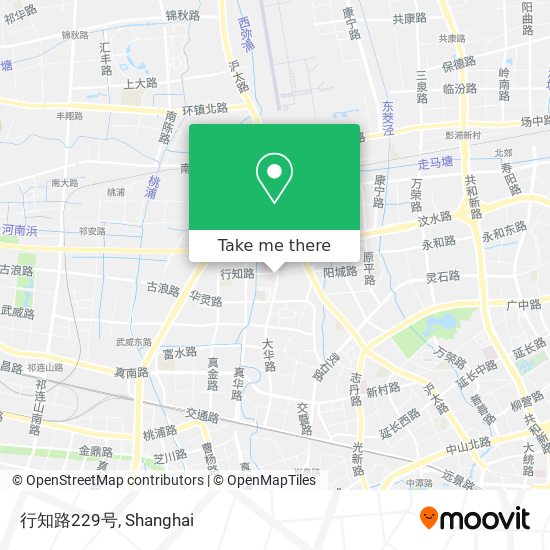 行知路229号 map