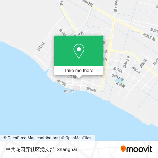 中共花园弄社区党支部 map