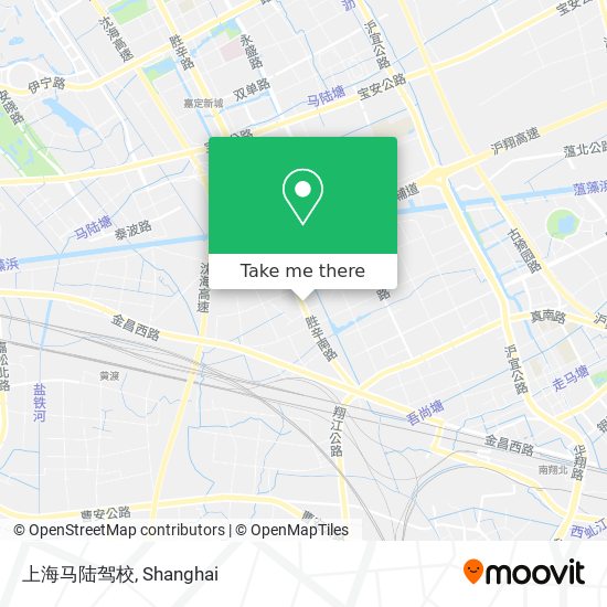 上海马陆驾校 map