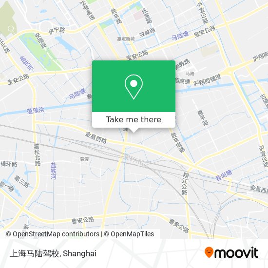 上海马陆驾校 map