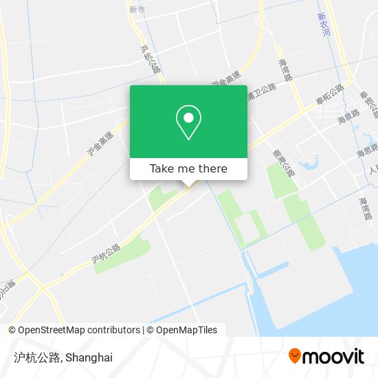 沪杭公路 map