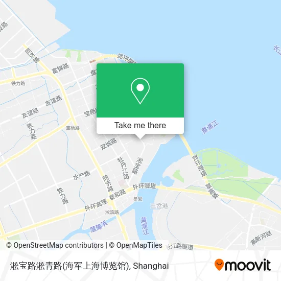 淞宝路淞青路(海军上海博览馆) map