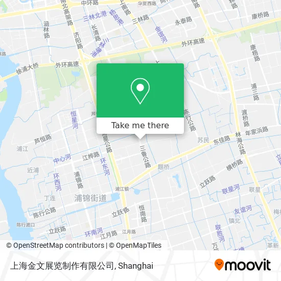 上海金文展览制作有限公司 map