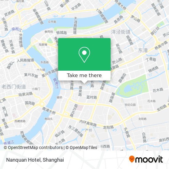 Nanquan Hotel map