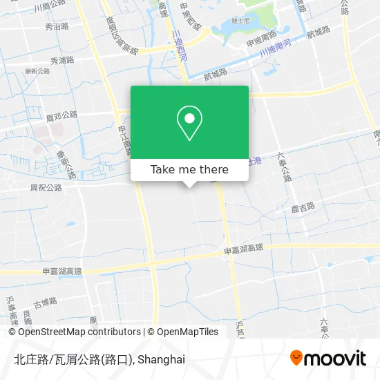 北庄路/瓦屑公路(路口) map