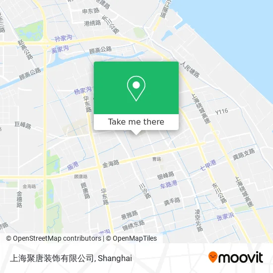 上海聚唐装饰有限公司 map