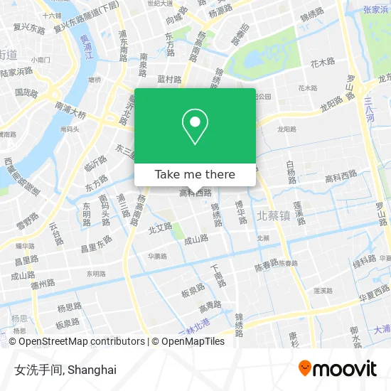 女洗手间 map