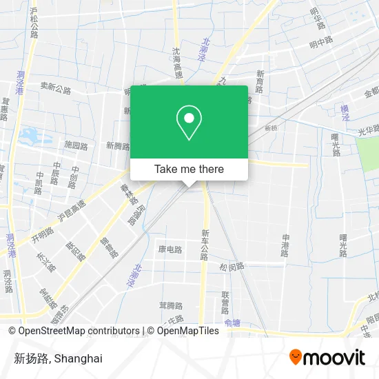 新扬路 map