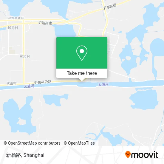新杨路 map