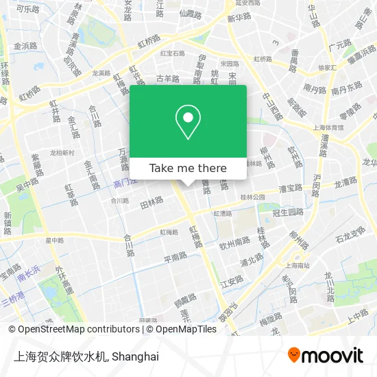 上海贺众牌饮水机 map