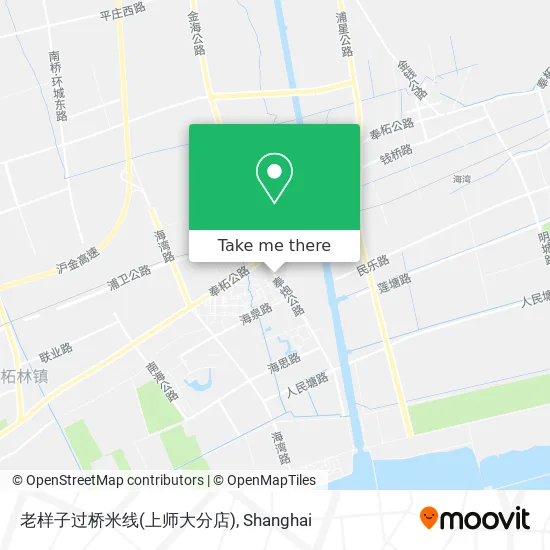老样子过桥米线(上师大分店) map