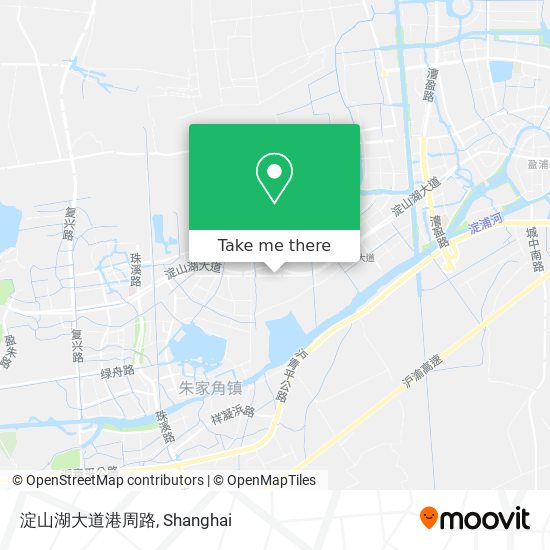 淀山湖大道港周路 map