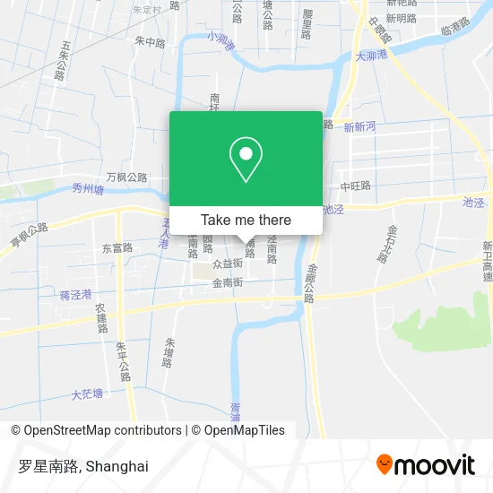 罗星南路 map