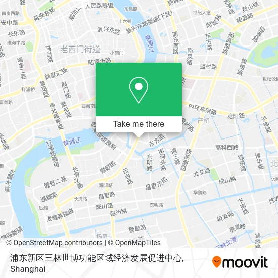 浦东新区三林世博功能区域经济发展促进中心 map