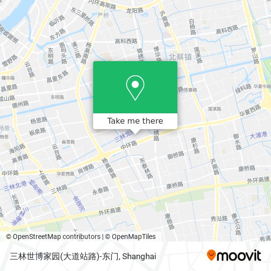 三林世博家园(大道站路)-东门 map