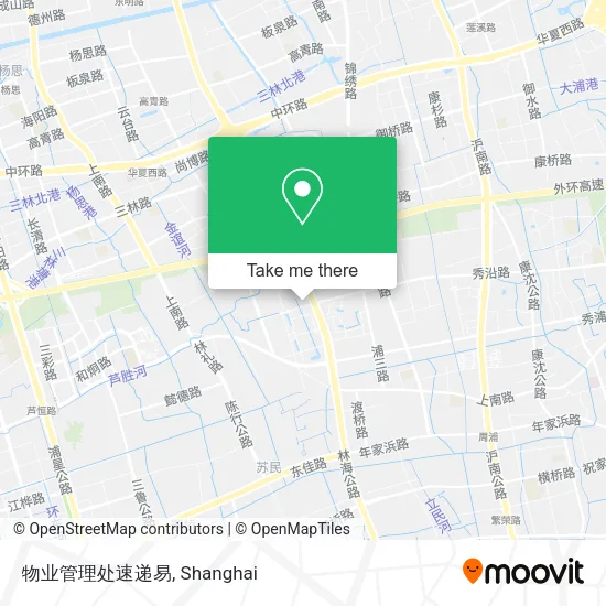 物业管理处速递易 map