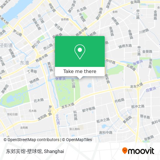 东郊宾馆-壁球馆 map